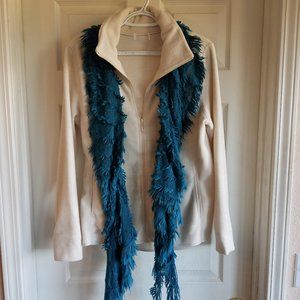 Ivory Fleece Jacket
